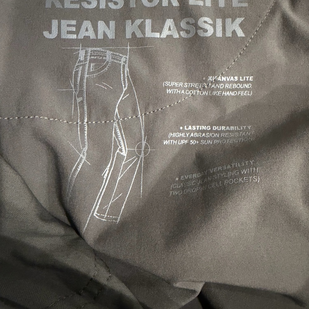 KÜHL Resistor™ Lite Jean Carbon 36x32 Performance Stretch Lightweight Adventure - Picture 9 of 11